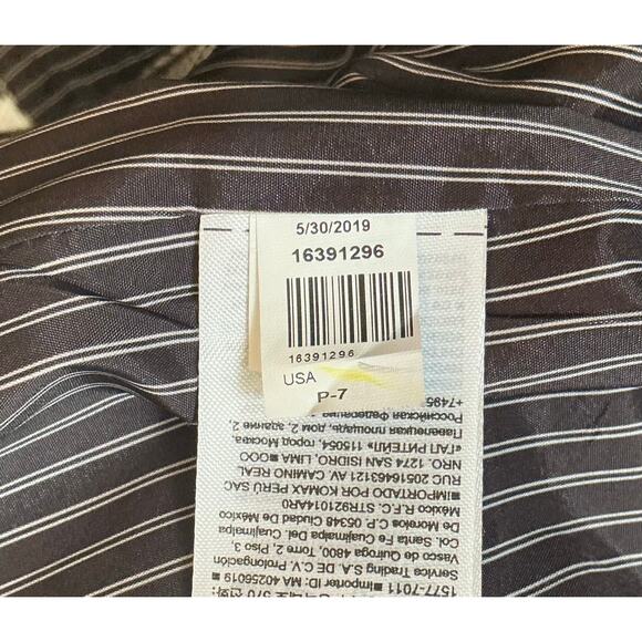 Banana Republic Long & Lean Classic Houndstooth Blazer SZ 12 Business Casual - Picture 11 of 11